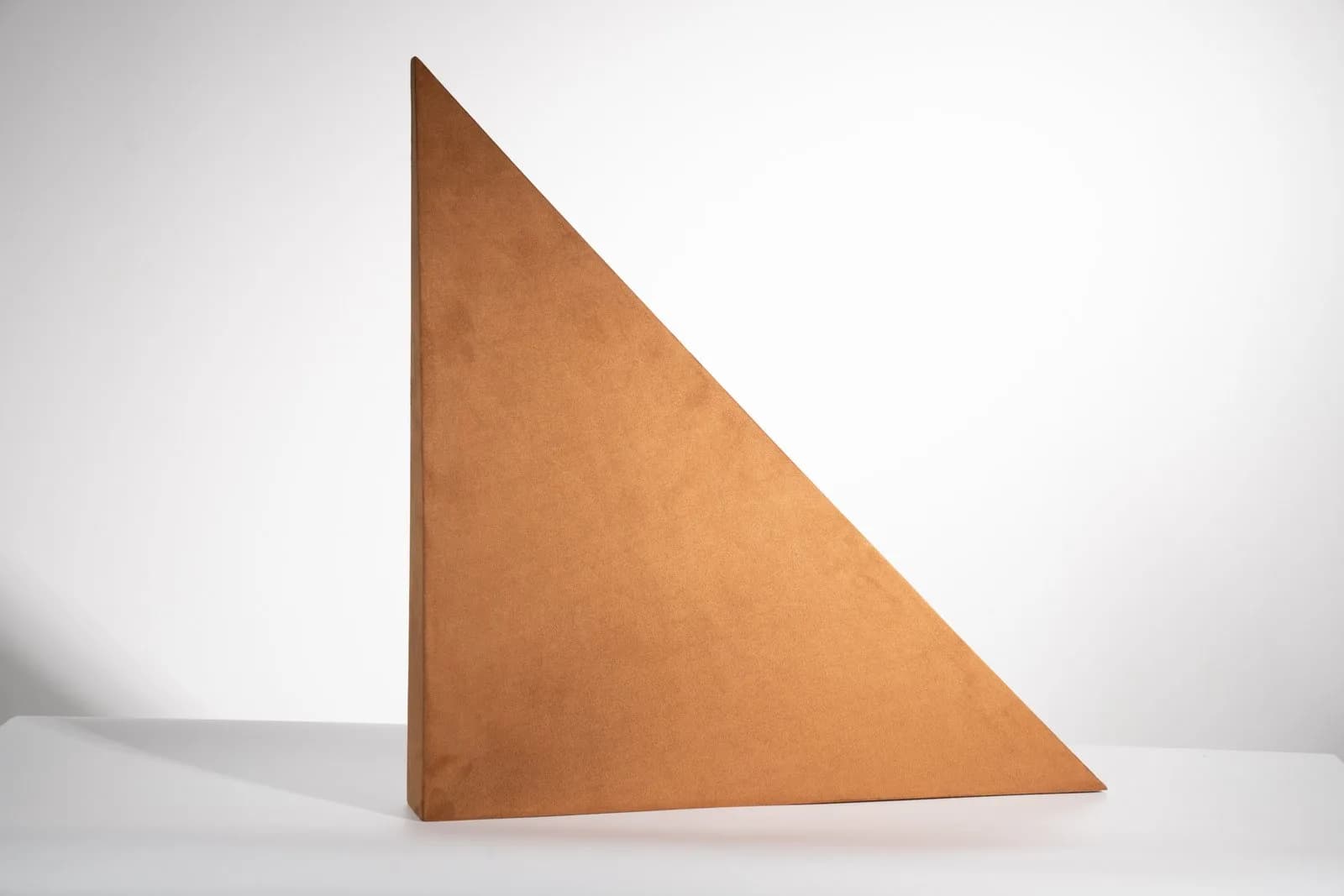 Triangular Absorption Acoustic Fabric Panel – 2 Pcs Pack (Brown)