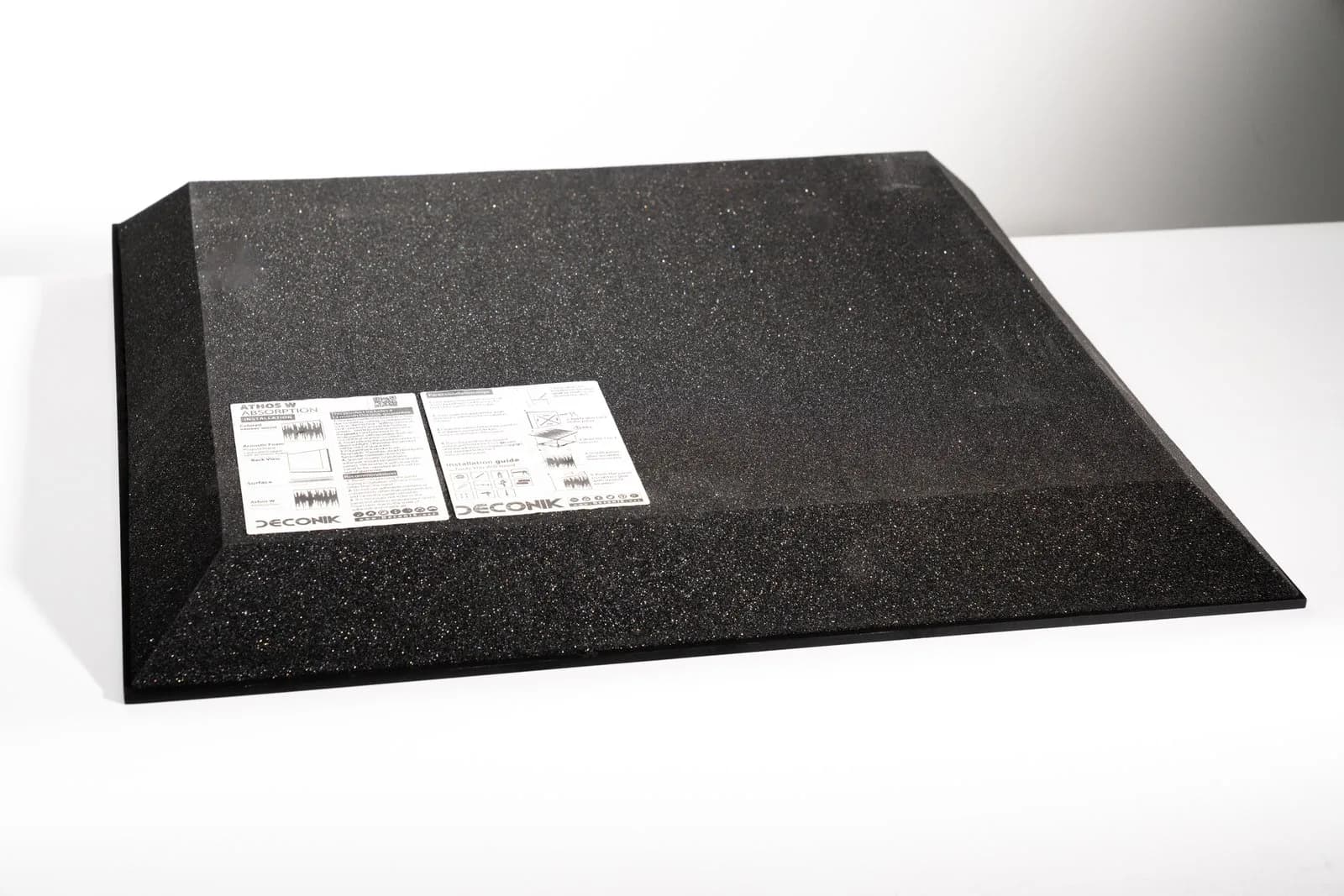 Athos Black Acoustic Wooden Panels – Pack of 4