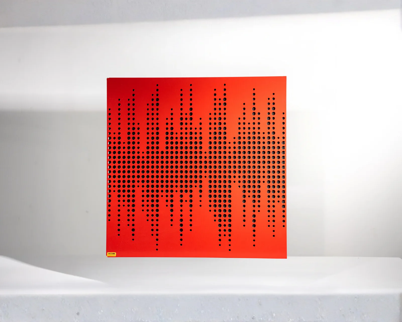 ATHOS RED Acoustic Foam Panels – Pack of 4